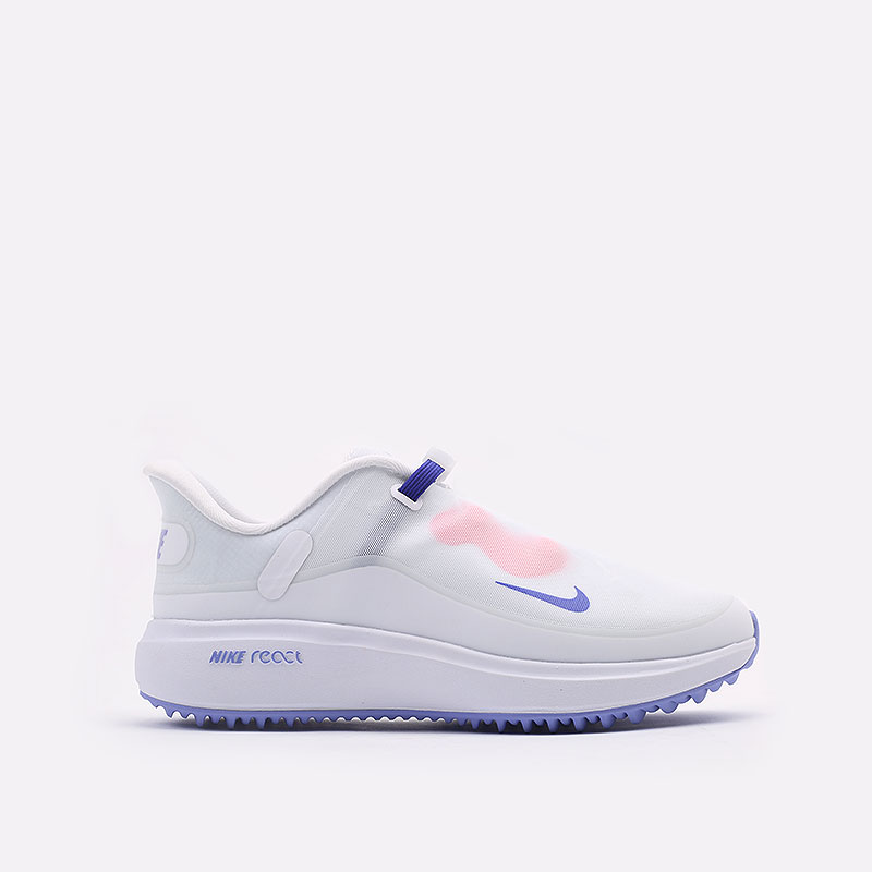 женские белые кроссовки Nike WMNS React Ace Tour CW3096-100 - цена, описание, фото 1